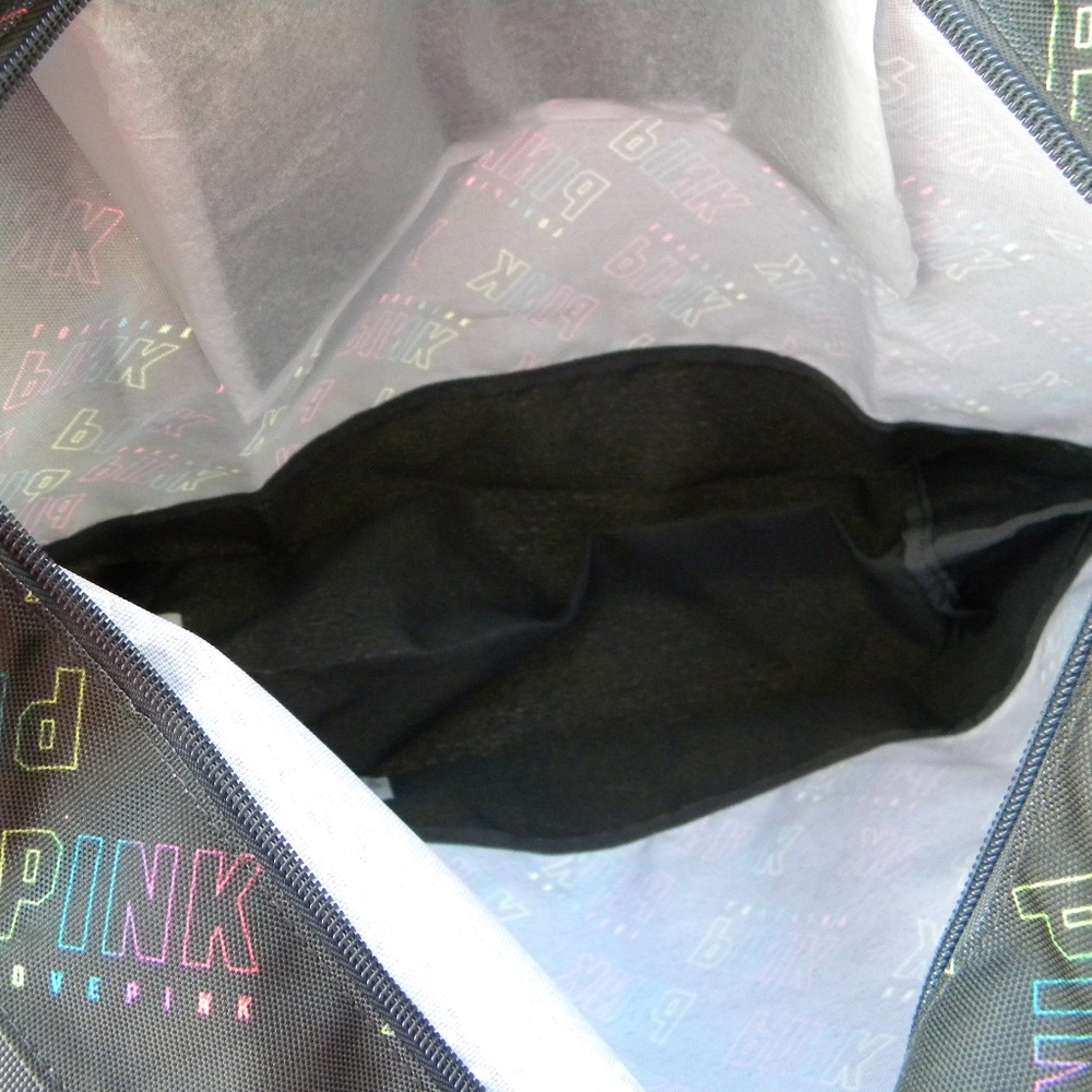 NIB Pink Victorias Secret Weekender Tote - Picture 8 of 9